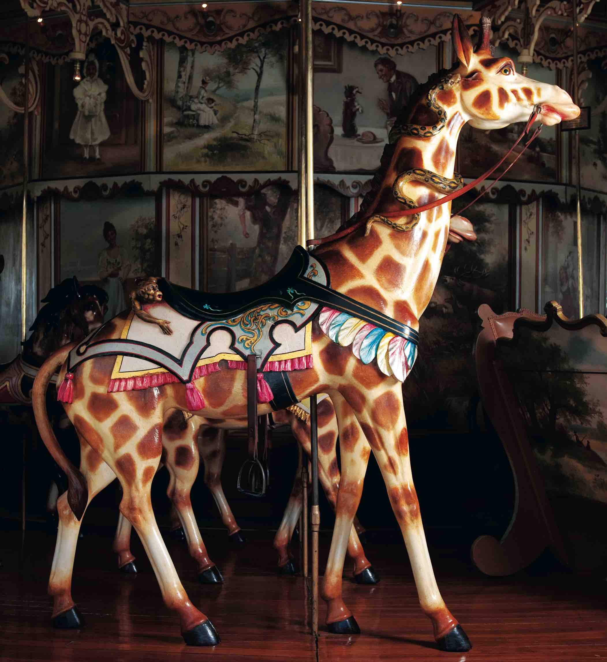 Carousel Giraffe Kit Carson - Bed & breakfasts & inns of Colorado Association