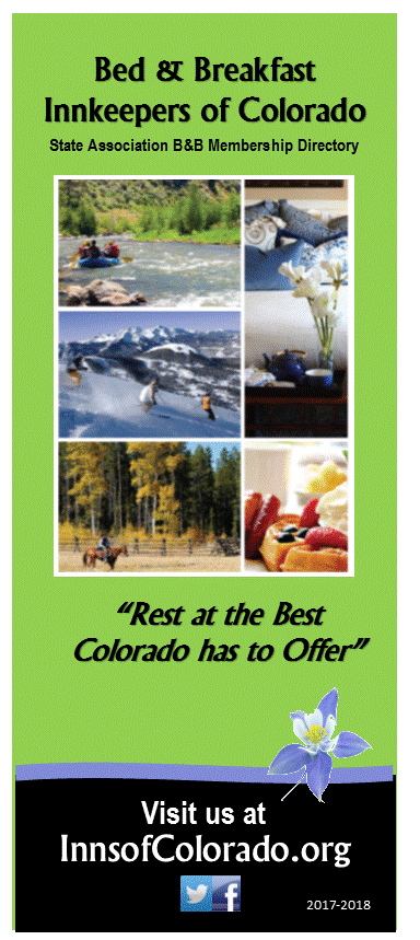 State Guide 2017 - Bed & breakfasts & inns of Colorado Association
