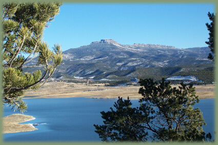 Trinidad Lake State Park Fishers Peak - Bed & breakfasts & inns of Colorado Association