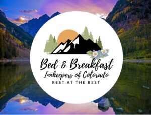 Logo bed and breakfast innkeepers of Colorado association