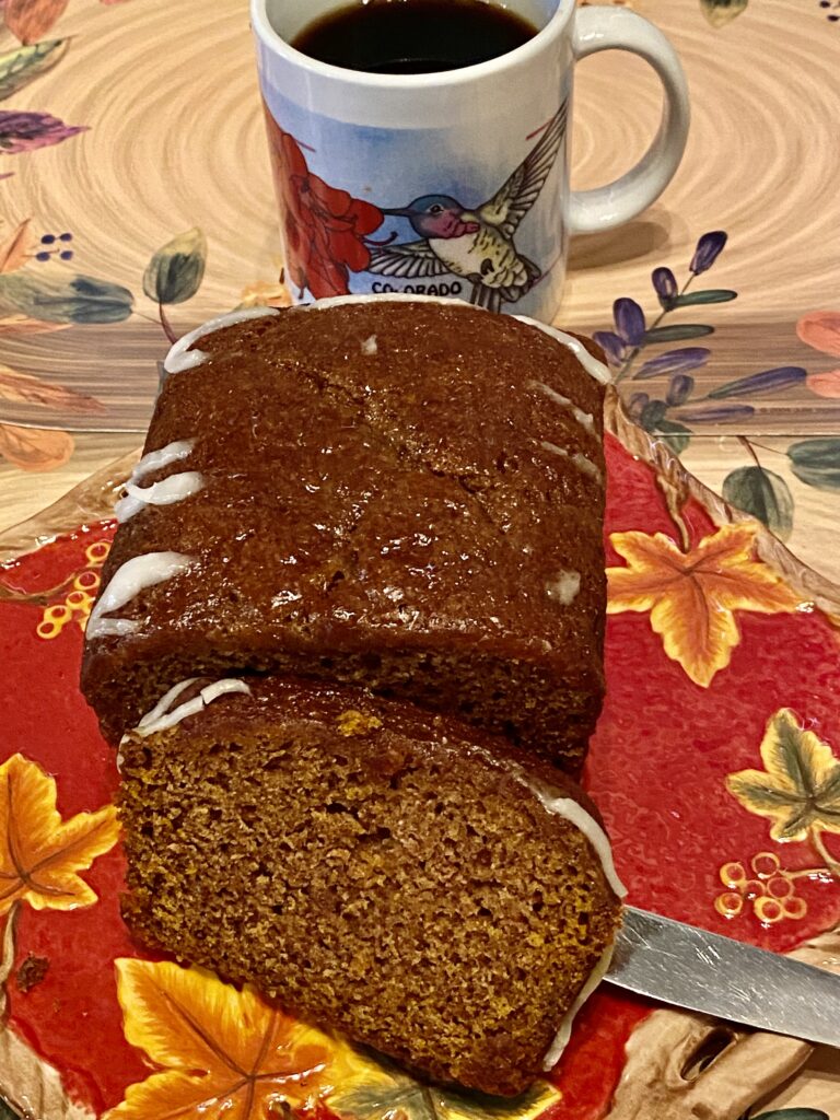 Pumpkin bread season